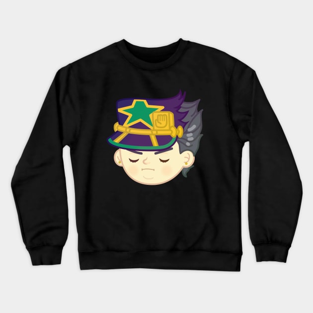 Jotaro x Kujo Part 6 - Chibiness Overload Crewneck Sweatshirt by merch.x.wear